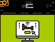 Tablet Screenshot of bourgdoisans.com